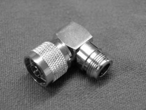 N-Type Right Angle Male-Female Adaptor