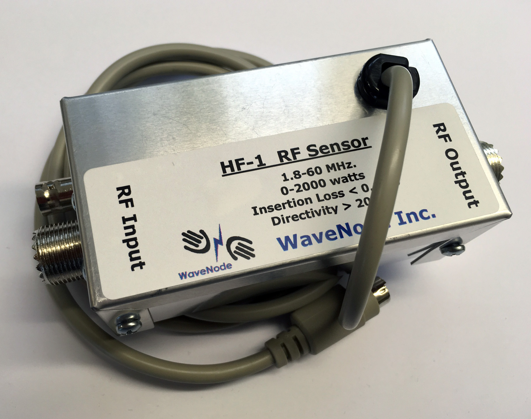 Wavenode HF-1 sensor with ANAN optimised RFView