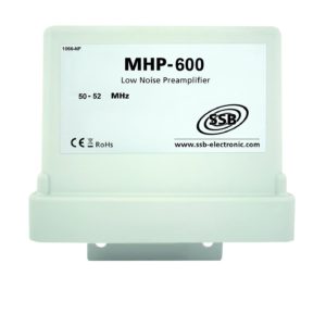 MHP 600 ultra low noise masthead preamplifier