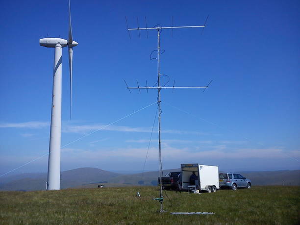 4M5N50U-HD 70Mhx 5 ele Powabeam pair in use with GM6MD/P during 70MHz Trophy 2013